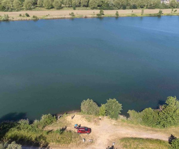vue plein eau poste 17 étang tronc du chêne cap nature