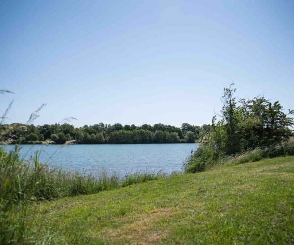 vue de côté poste 3 étang du tronc du chene cap nature