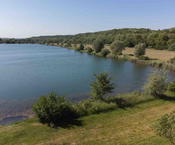 poste 8 cap nature vue drone étang tronc du chêne